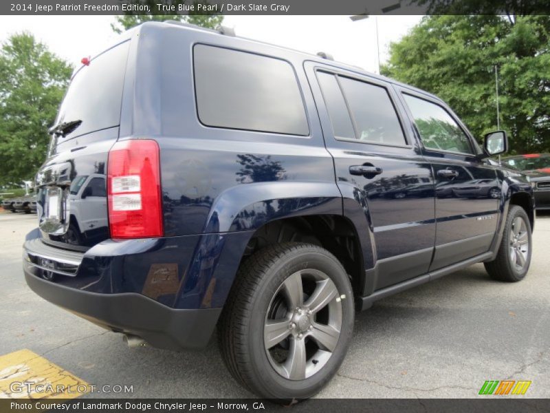 True Blue Pearl / Dark Slate Gray 2014 Jeep Patriot Freedom Edition