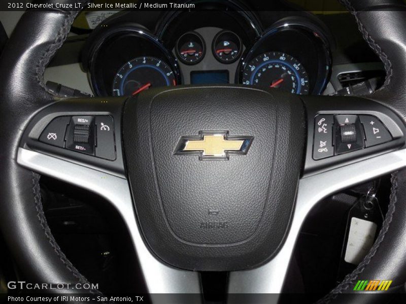 Silver Ice Metallic / Medium Titanium 2012 Chevrolet Cruze LT