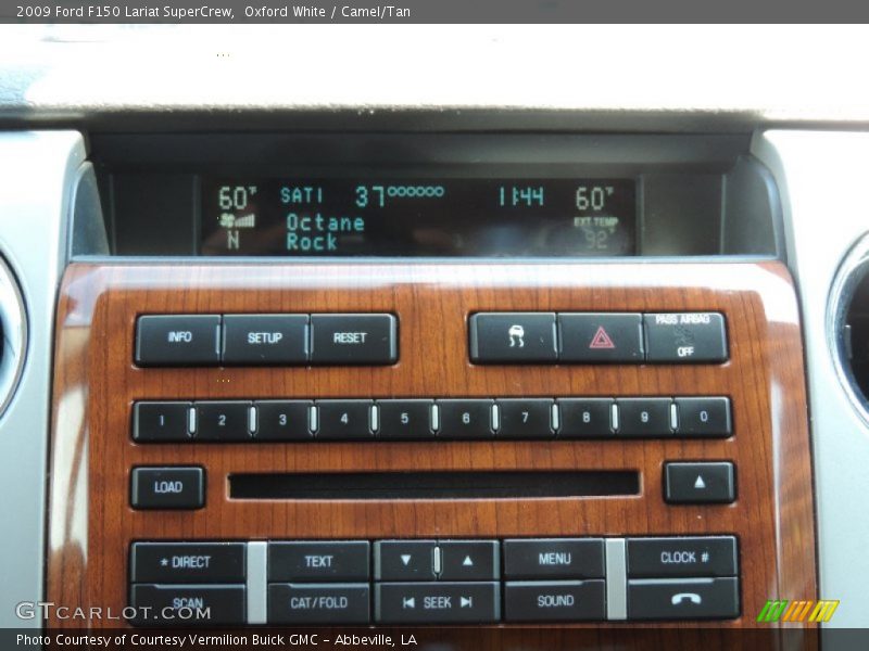 Oxford White / Camel/Tan 2009 Ford F150 Lariat SuperCrew