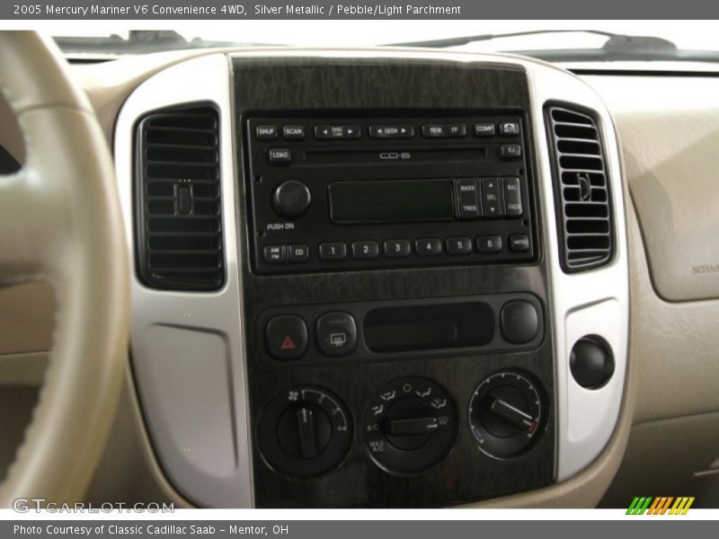 Silver Metallic / Pebble/Light Parchment 2005 Mercury Mariner V6 Convenience 4WD