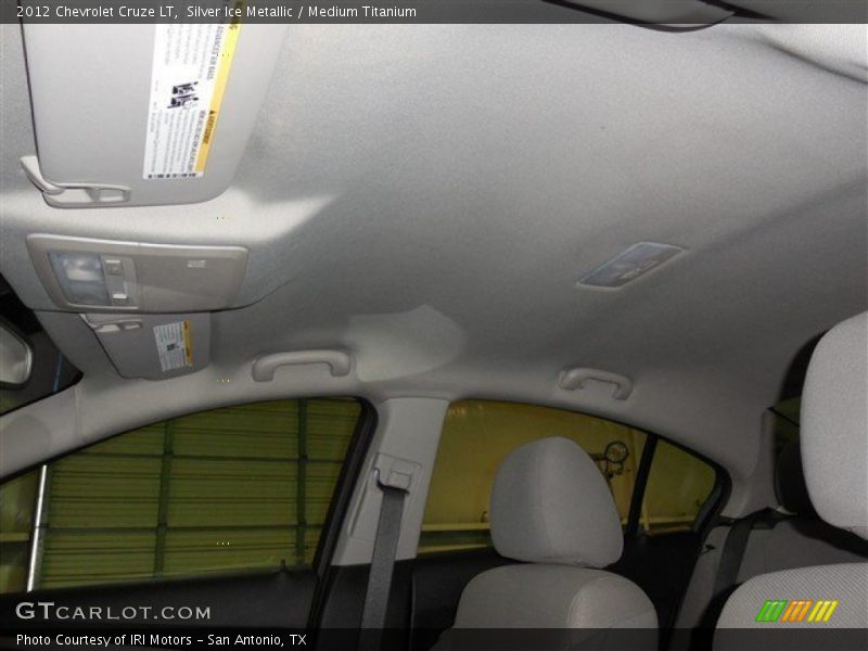 Silver Ice Metallic / Medium Titanium 2012 Chevrolet Cruze LT