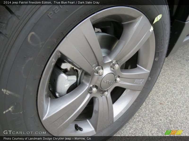 True Blue Pearl / Dark Slate Gray 2014 Jeep Patriot Freedom Edition