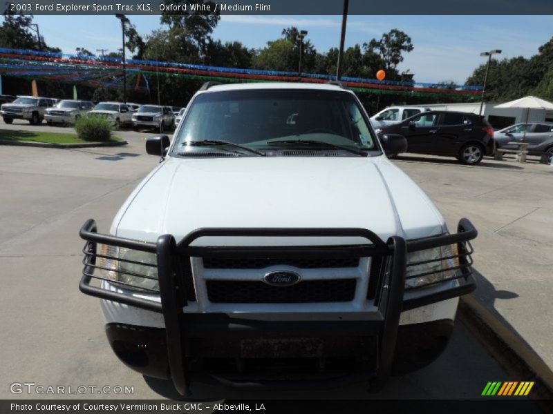 Oxford White / Medium Flint 2003 Ford Explorer Sport Trac XLS