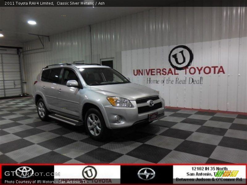Classic Silver Metallic / Ash 2011 Toyota RAV4 Limited