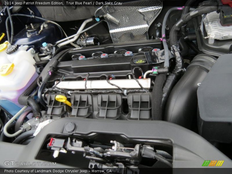 True Blue Pearl / Dark Slate Gray 2014 Jeep Patriot Freedom Edition