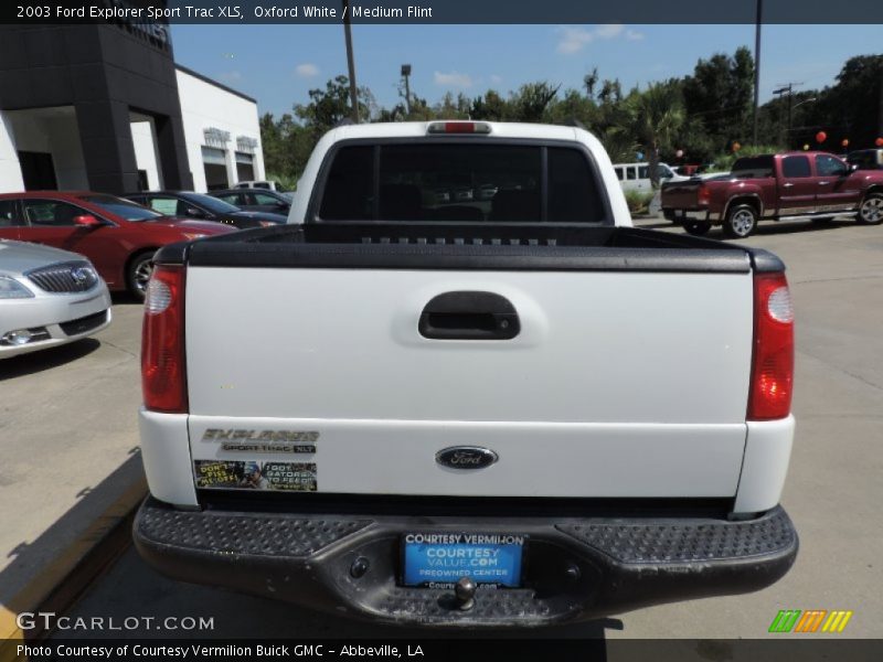 Oxford White / Medium Flint 2003 Ford Explorer Sport Trac XLS