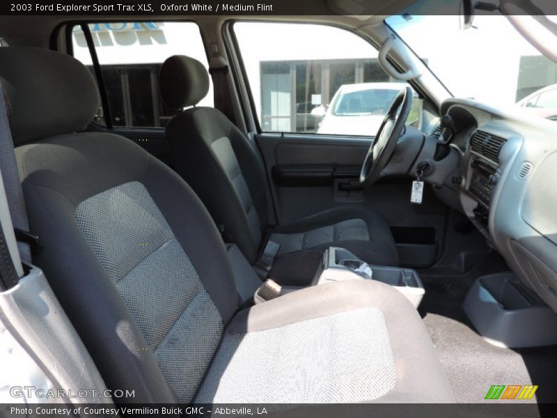 Oxford White / Medium Flint 2003 Ford Explorer Sport Trac XLS