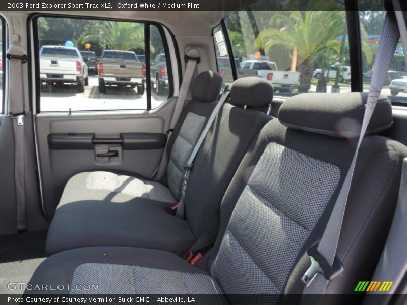 Oxford White / Medium Flint 2003 Ford Explorer Sport Trac XLS