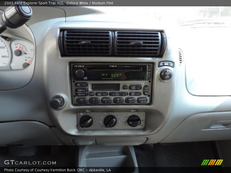 Oxford White / Medium Flint 2003 Ford Explorer Sport Trac XLS