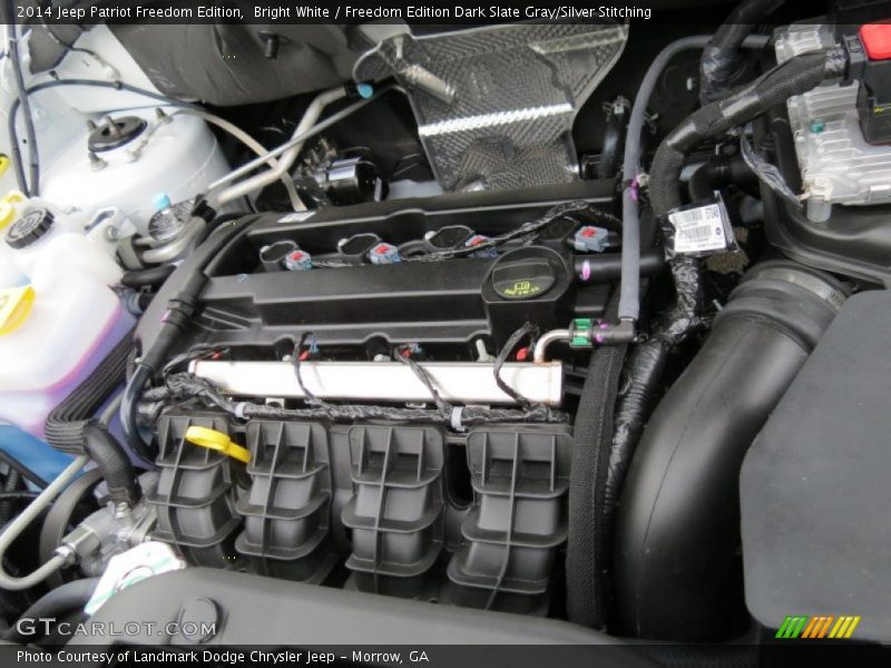 Bright White / Freedom Edition Dark Slate Gray/Silver Stitching 2014 Jeep Patriot Freedom Edition