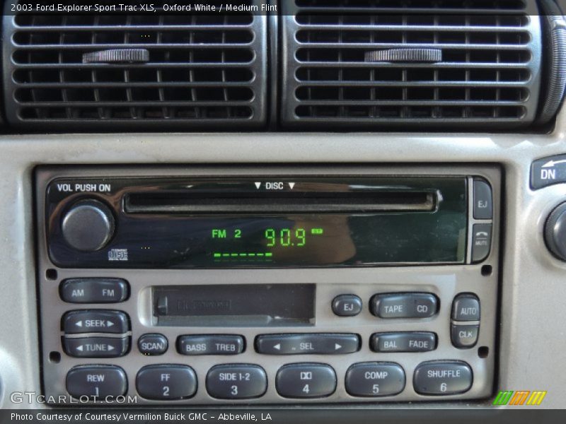 Oxford White / Medium Flint 2003 Ford Explorer Sport Trac XLS