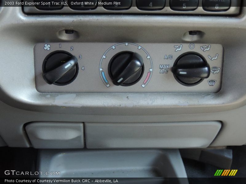 Oxford White / Medium Flint 2003 Ford Explorer Sport Trac XLS