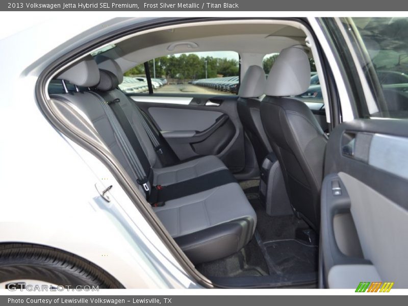 Frost Silver Metallic / Titan Black 2013 Volkswagen Jetta Hybrid SEL Premium
