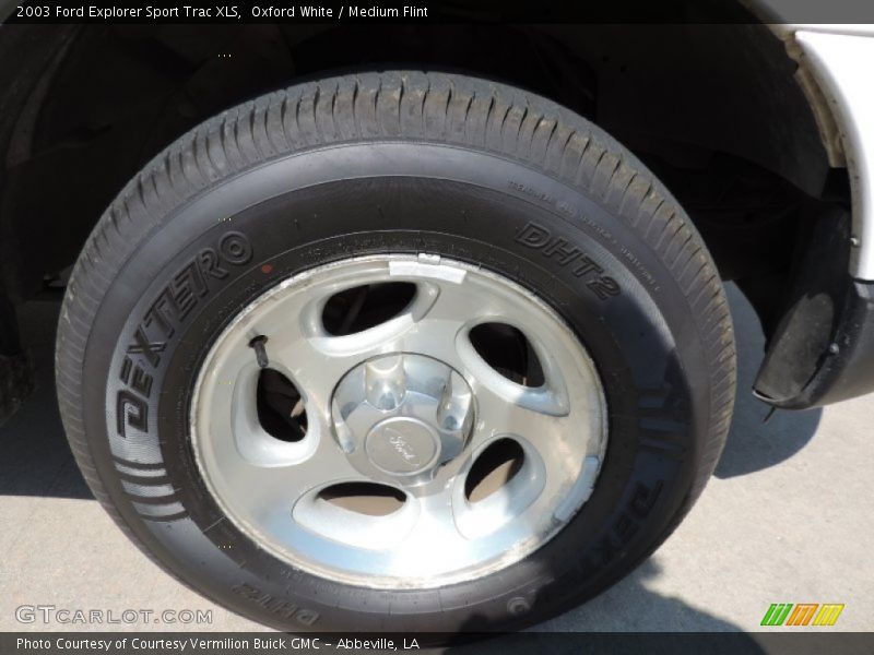 Oxford White / Medium Flint 2003 Ford Explorer Sport Trac XLS