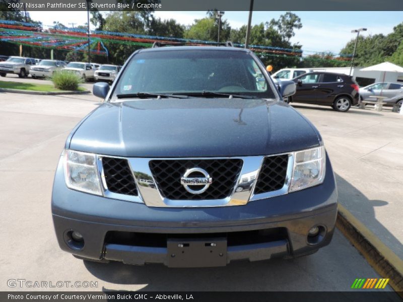 Silverton Blue / Graphite 2007 Nissan Pathfinder SE