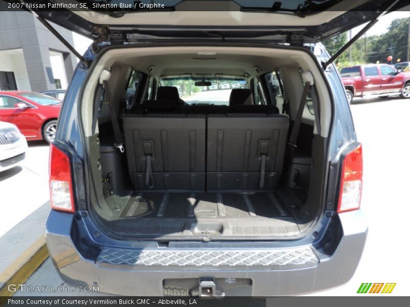 Silverton Blue / Graphite 2007 Nissan Pathfinder SE