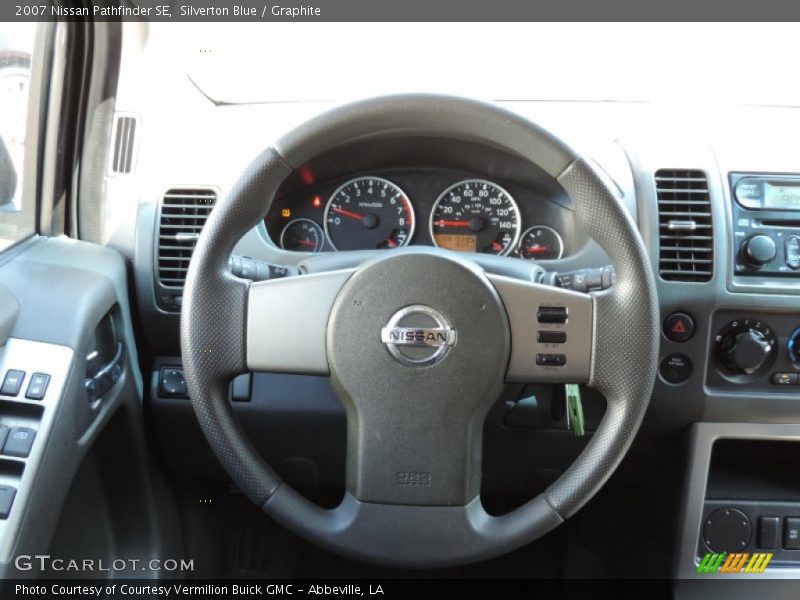 Silverton Blue / Graphite 2007 Nissan Pathfinder SE
