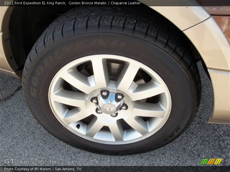 Golden Bronze Metallic / Chaparral Leather 2011 Ford Expedition EL King Ranch