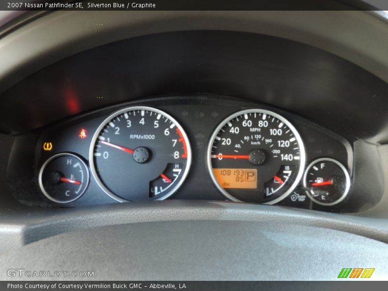 Silverton Blue / Graphite 2007 Nissan Pathfinder SE