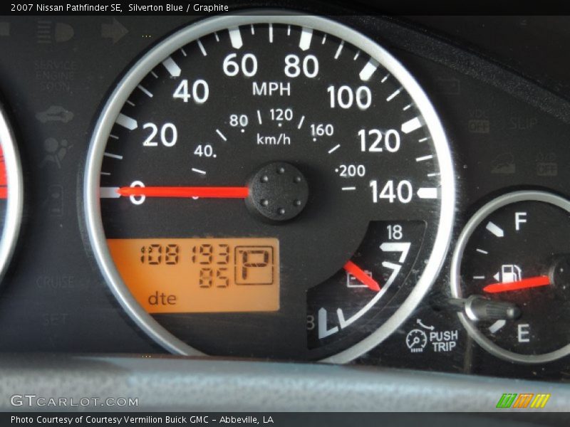 Silverton Blue / Graphite 2007 Nissan Pathfinder SE