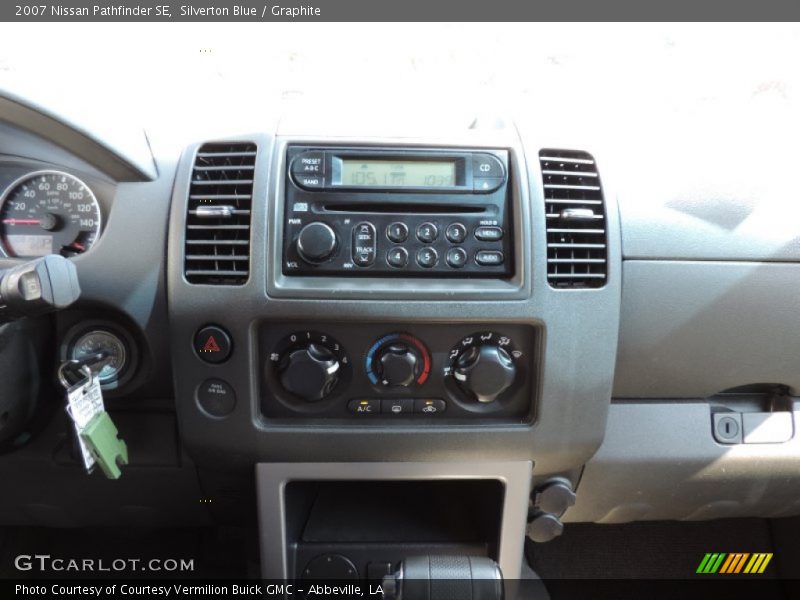 Silverton Blue / Graphite 2007 Nissan Pathfinder SE