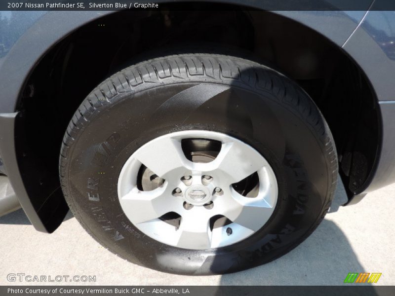 Silverton Blue / Graphite 2007 Nissan Pathfinder SE