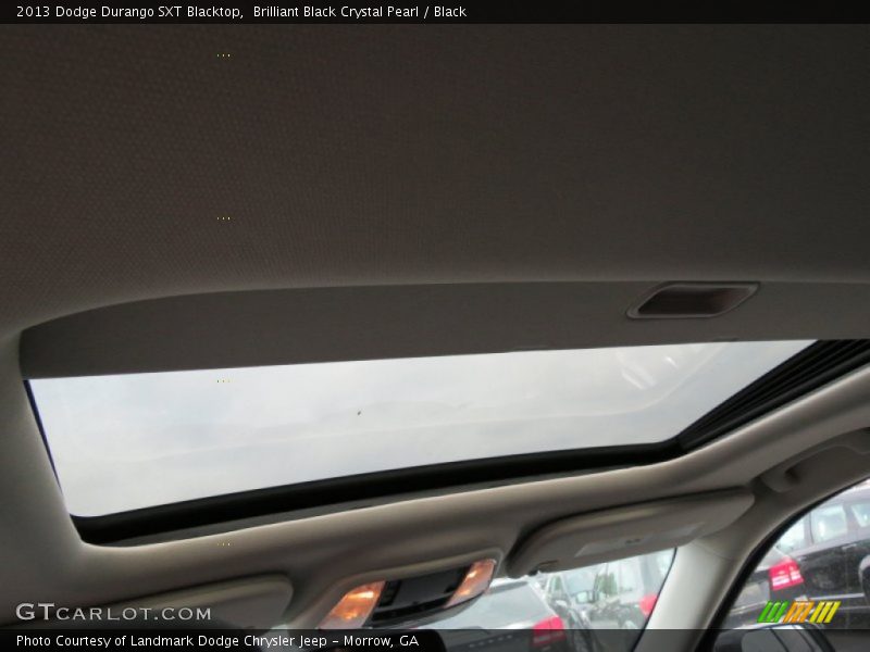 Brilliant Black Crystal Pearl / Black 2013 Dodge Durango SXT Blacktop