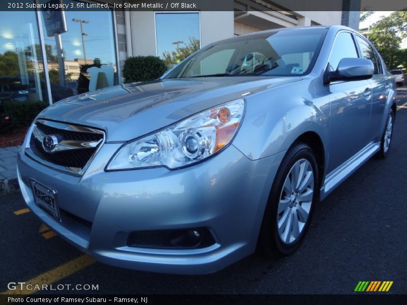 Ice Silver Metallic / Off Black 2012 Subaru Legacy 3.6R Limited