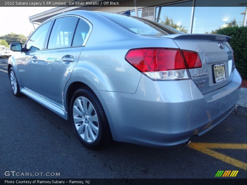 Ice Silver Metallic / Off Black 2012 Subaru Legacy 3.6R Limited