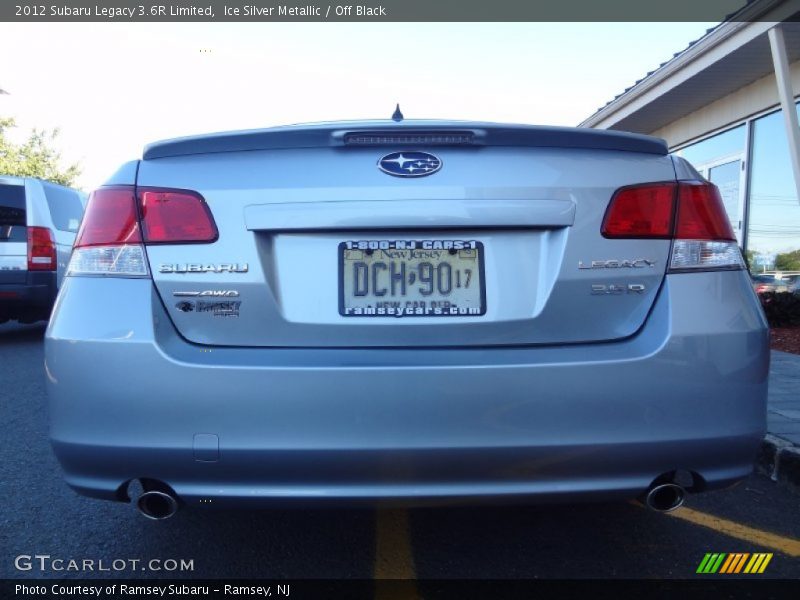 Ice Silver Metallic / Off Black 2012 Subaru Legacy 3.6R Limited