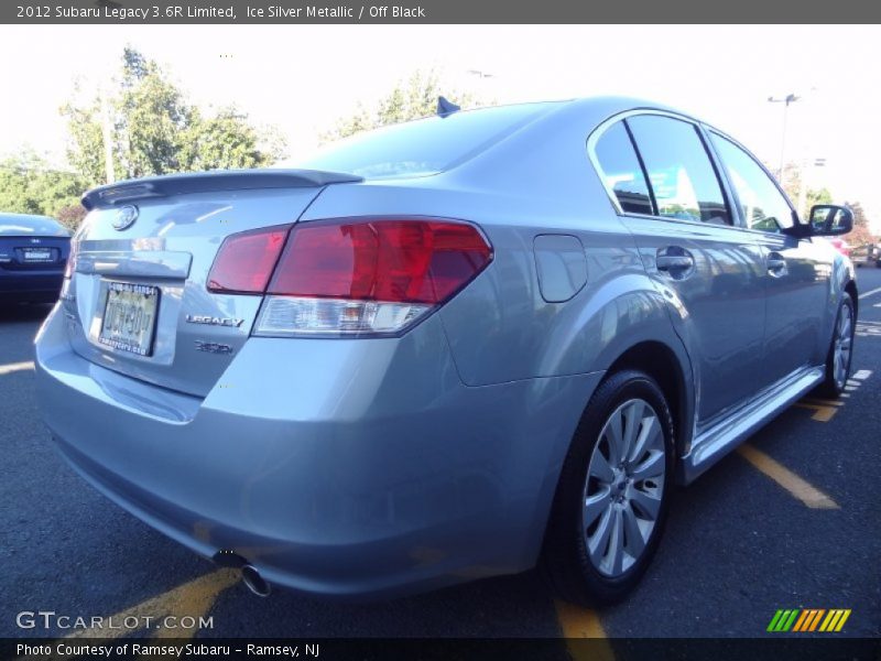 Ice Silver Metallic / Off Black 2012 Subaru Legacy 3.6R Limited