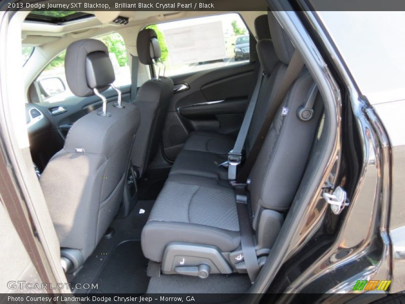 Brilliant Black Crystal Pearl / Black 2013 Dodge Journey SXT Blacktop