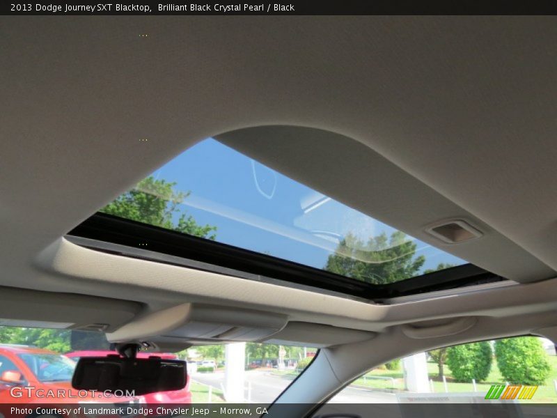 Brilliant Black Crystal Pearl / Black 2013 Dodge Journey SXT Blacktop