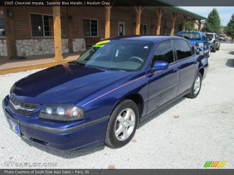 Superior Blue Metallic / Medium Gray 2005 Chevrolet Impala