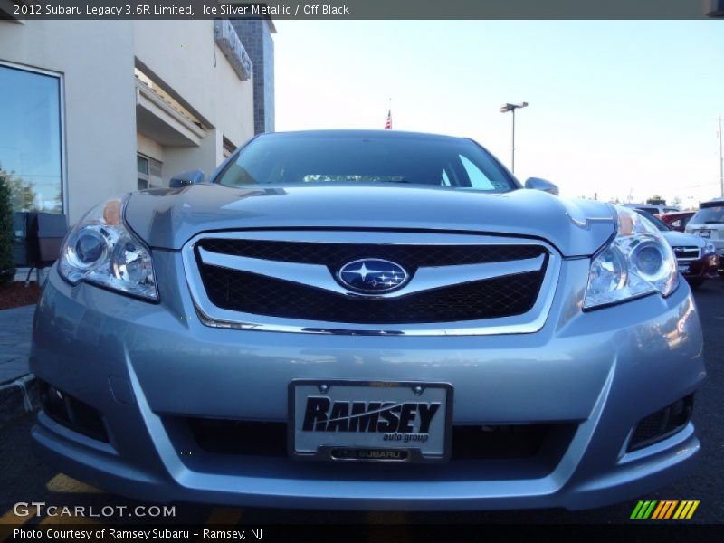 Ice Silver Metallic / Off Black 2012 Subaru Legacy 3.6R Limited