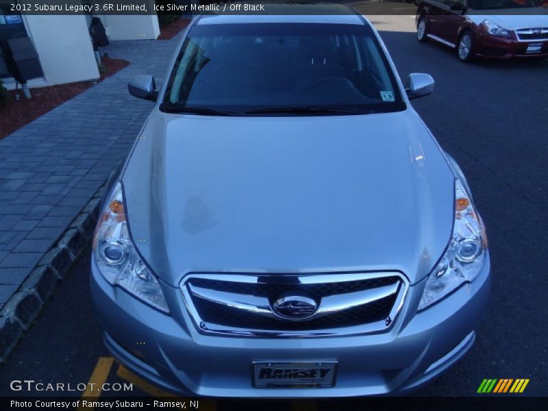 Ice Silver Metallic / Off Black 2012 Subaru Legacy 3.6R Limited