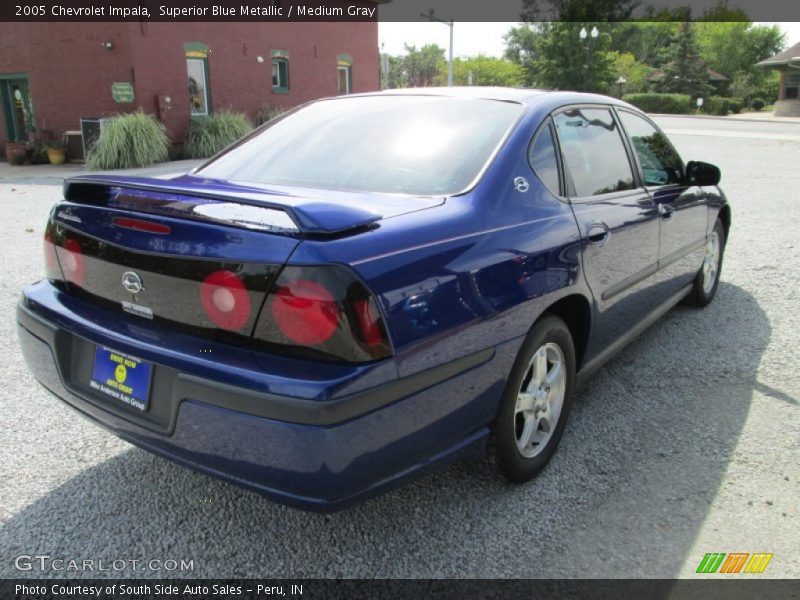 Superior Blue Metallic / Medium Gray 2005 Chevrolet Impala