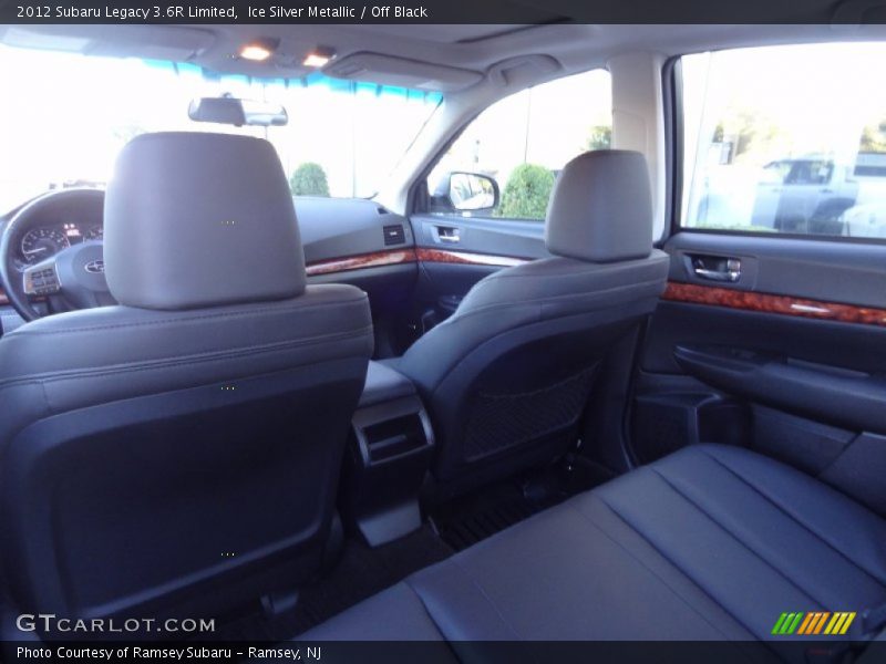 Ice Silver Metallic / Off Black 2012 Subaru Legacy 3.6R Limited
