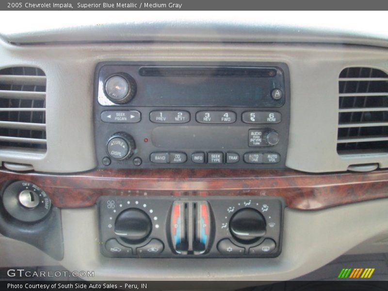 Superior Blue Metallic / Medium Gray 2005 Chevrolet Impala