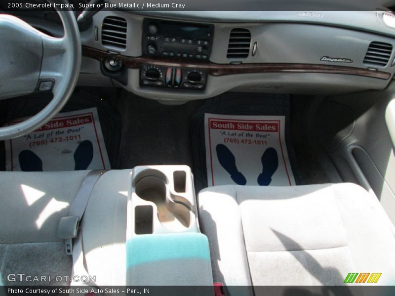 Superior Blue Metallic / Medium Gray 2005 Chevrolet Impala
