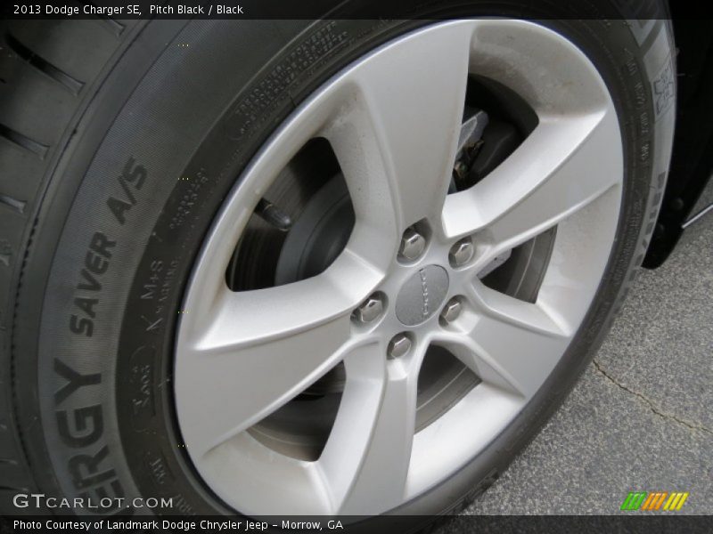 Pitch Black / Black 2013 Dodge Charger SE