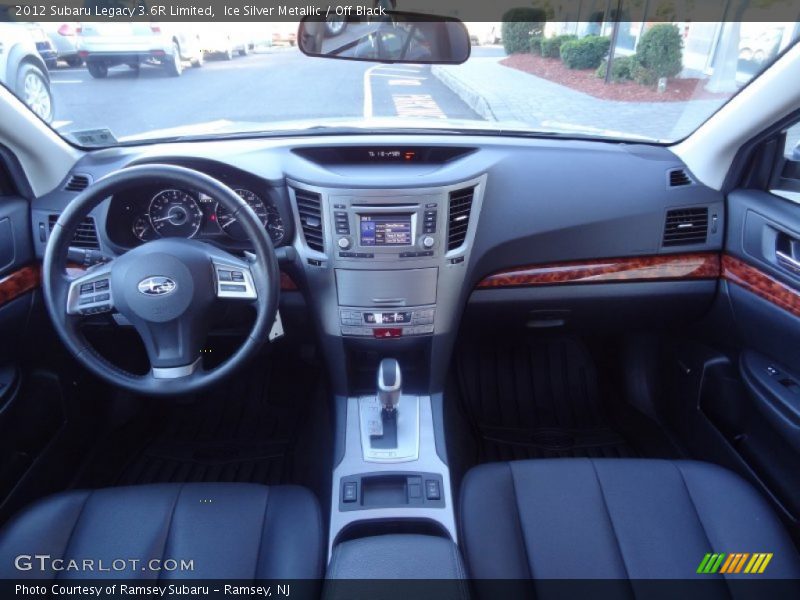Ice Silver Metallic / Off Black 2012 Subaru Legacy 3.6R Limited