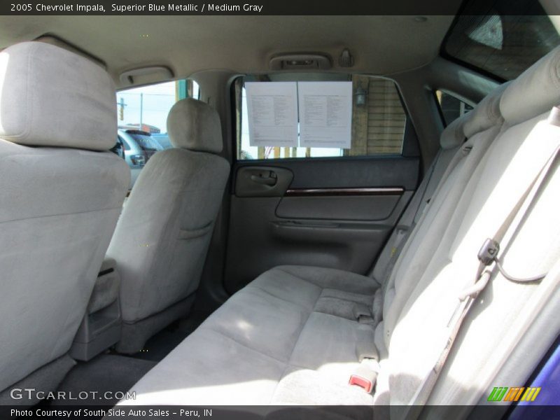 Superior Blue Metallic / Medium Gray 2005 Chevrolet Impala