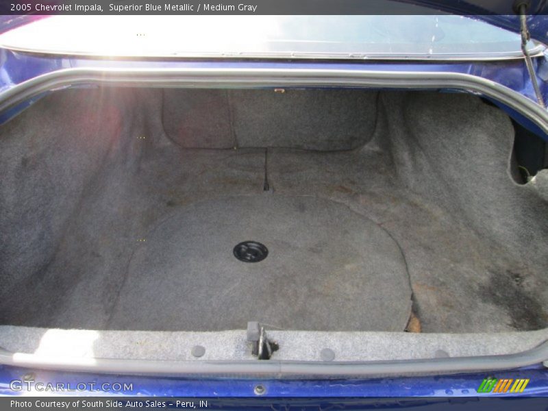 Superior Blue Metallic / Medium Gray 2005 Chevrolet Impala