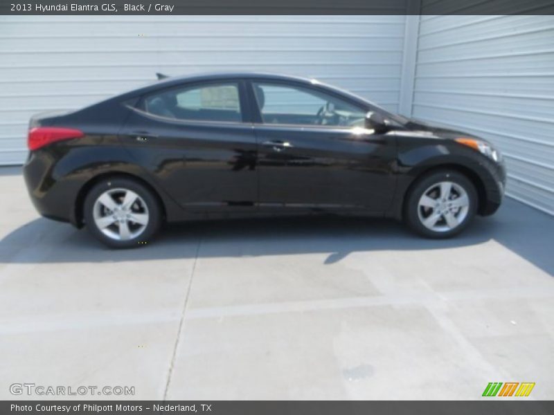 Black / Gray 2013 Hyundai Elantra GLS