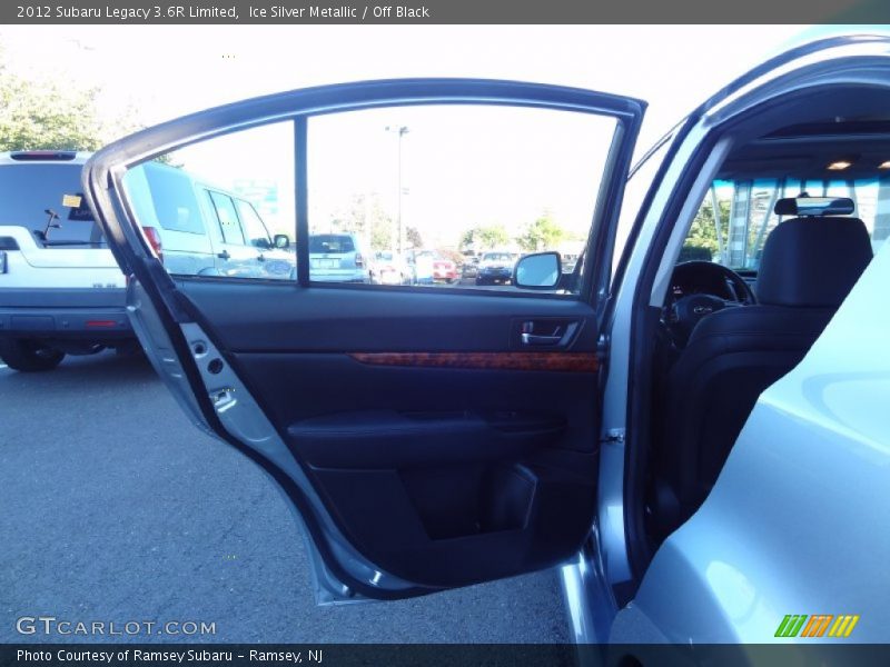 Ice Silver Metallic / Off Black 2012 Subaru Legacy 3.6R Limited