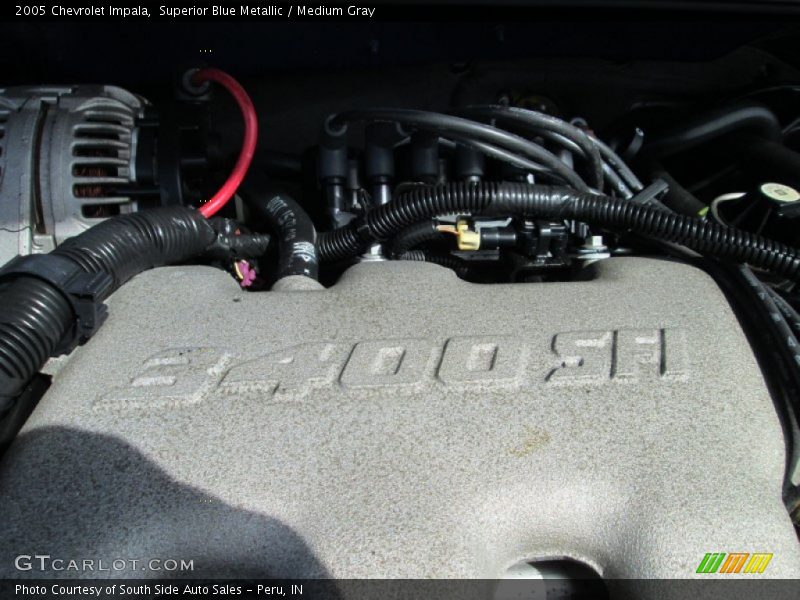 Superior Blue Metallic / Medium Gray 2005 Chevrolet Impala