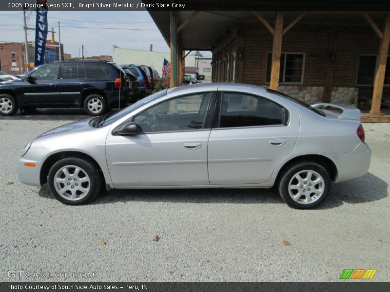 Bright Silver Metallic / Dark Slate Gray 2005 Dodge Neon SXT