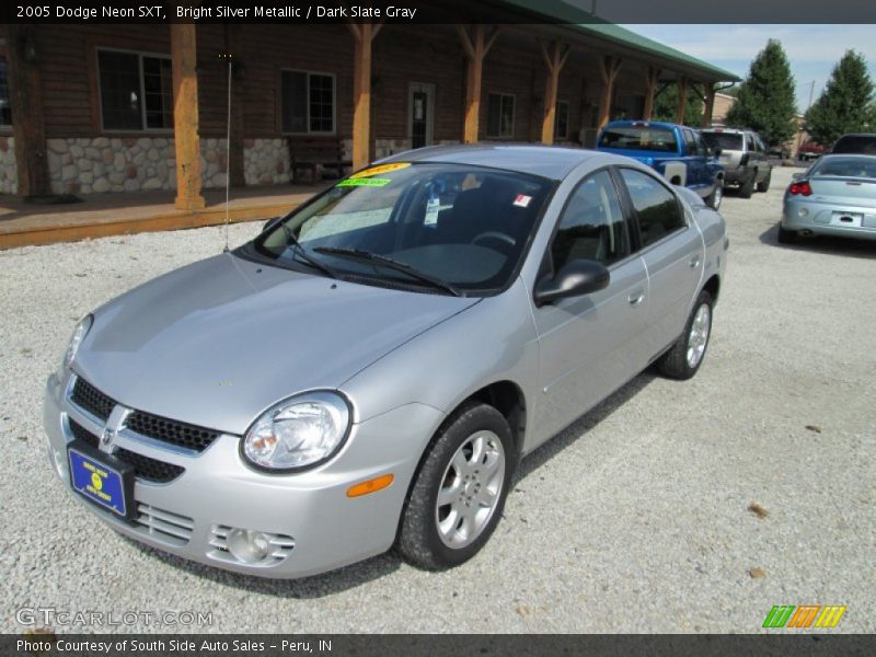 Bright Silver Metallic / Dark Slate Gray 2005 Dodge Neon SXT