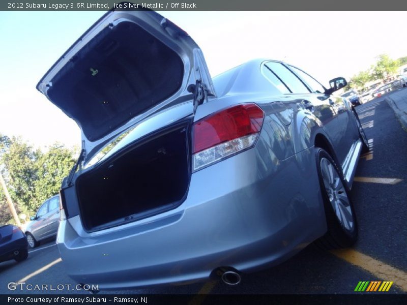 Ice Silver Metallic / Off Black 2012 Subaru Legacy 3.6R Limited